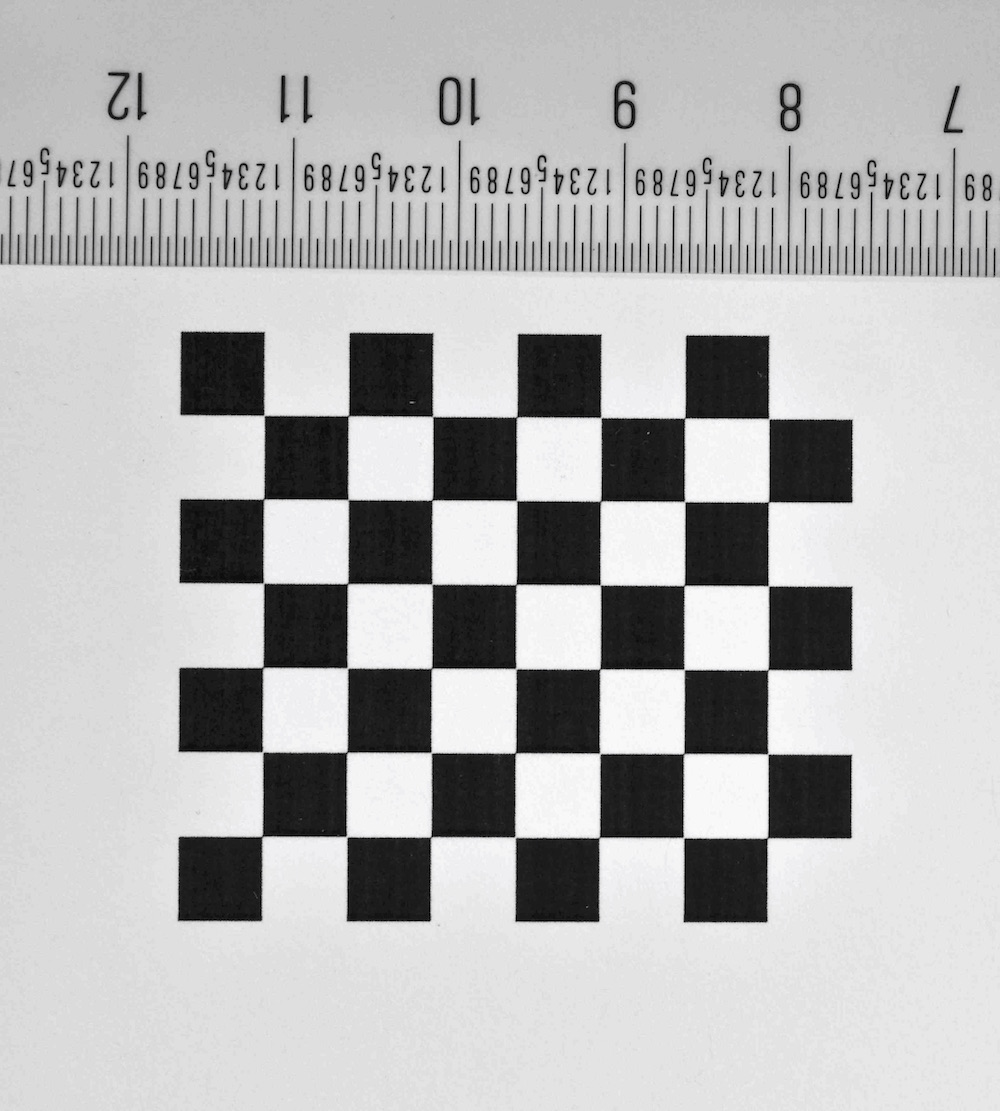 What size is a standard checkerboard?